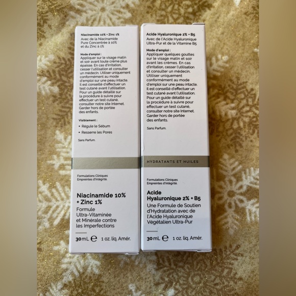The Ordinary 2Pack Niacinamide 10% & Hyaluronic Acid 2% NWT - Picture 4 of 5